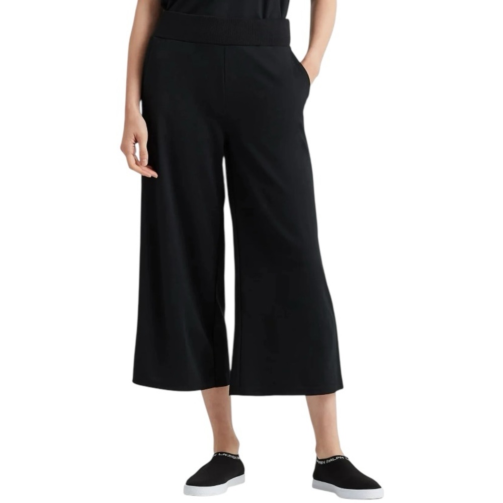 Lauren Ralph Lauren Pants Lounge Wide Leg Cropped Pockets